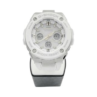 カシオ(CASIO)の〇〇CASIO カシオ G-SHOCK Gショック Gスチール  GST-W300-7A ホワイト(腕時計(アナログ))