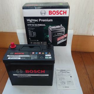 ボッシュ(BOSCH)のBOSCH バッテリー N-55/80B 24Lハイテック プレミアム(メンテナンス用品)