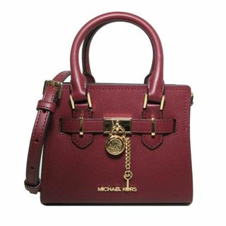 マイケルコース(Michael Kors)の【新品】マイケルコース バッグ ショルダーバッグ MICHAEL KORS レザー ハミルトン XS サッチェル クロスボディ 2WAY ミニバッグ 斜め掛け 35H3GHMC0L アウトレット レディース(ショルダーバッグ)