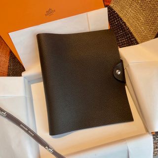 エルメス(Hermes)の新品未使用 エルメス ノートカバー　ユリス　MM 黒(手帳)