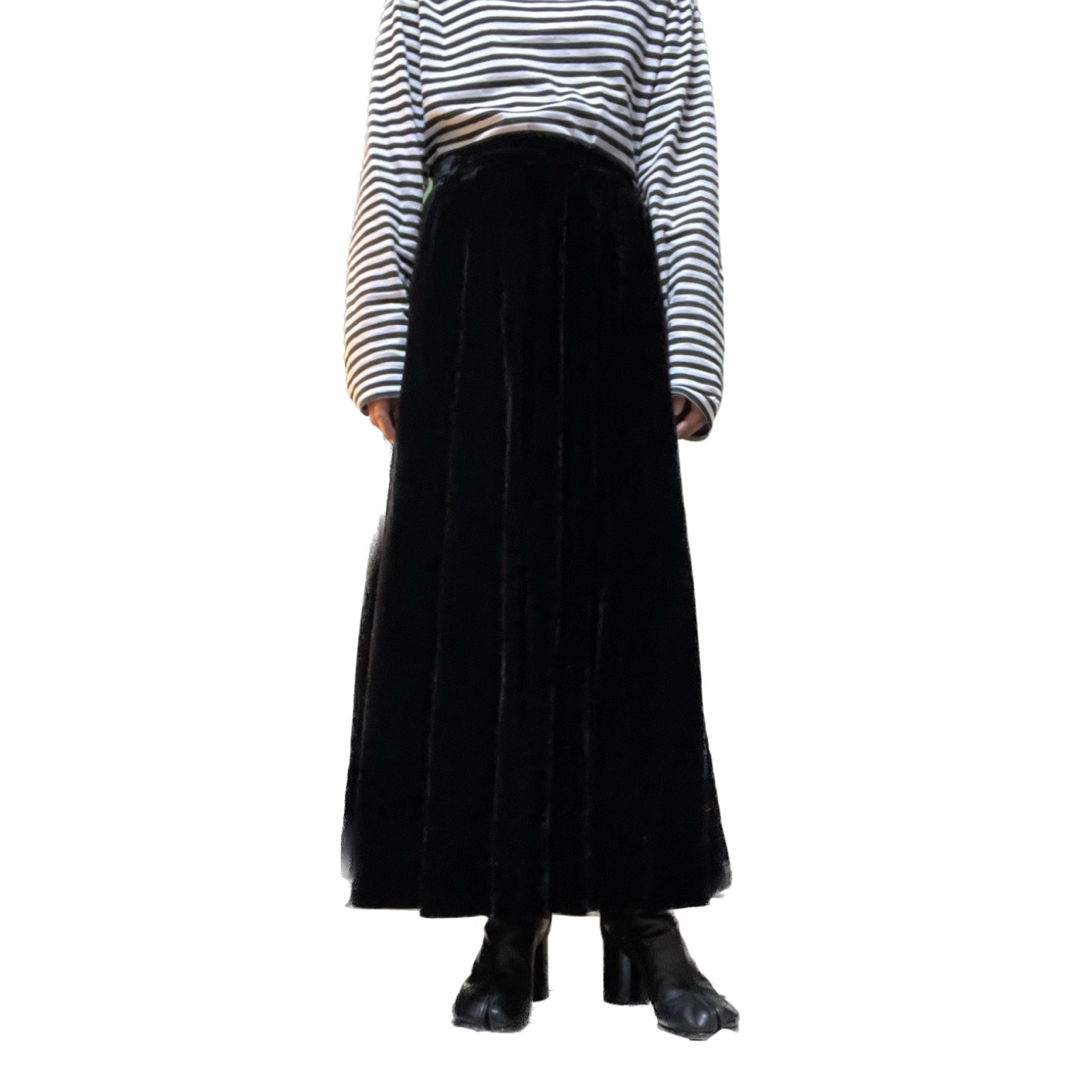Ralph Lauren(ラルフローレン)の【Ralph Lauren】used Velour skirt レディースのスカート(ロングスカート)の商品写真