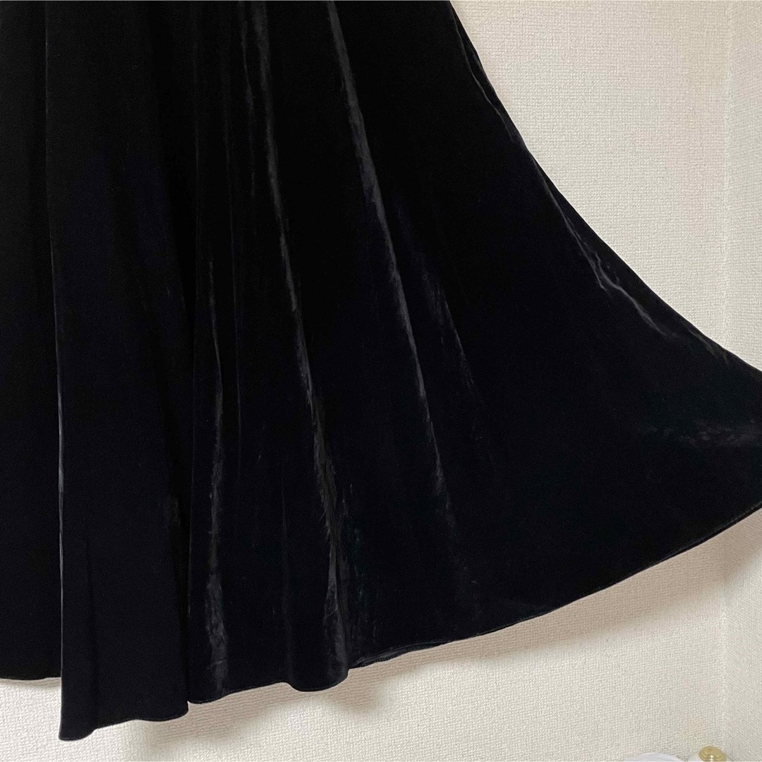 Ralph Lauren(ラルフローレン)の【Ralph Lauren】used Velour skirt レディースのスカート(ロングスカート)の商品写真