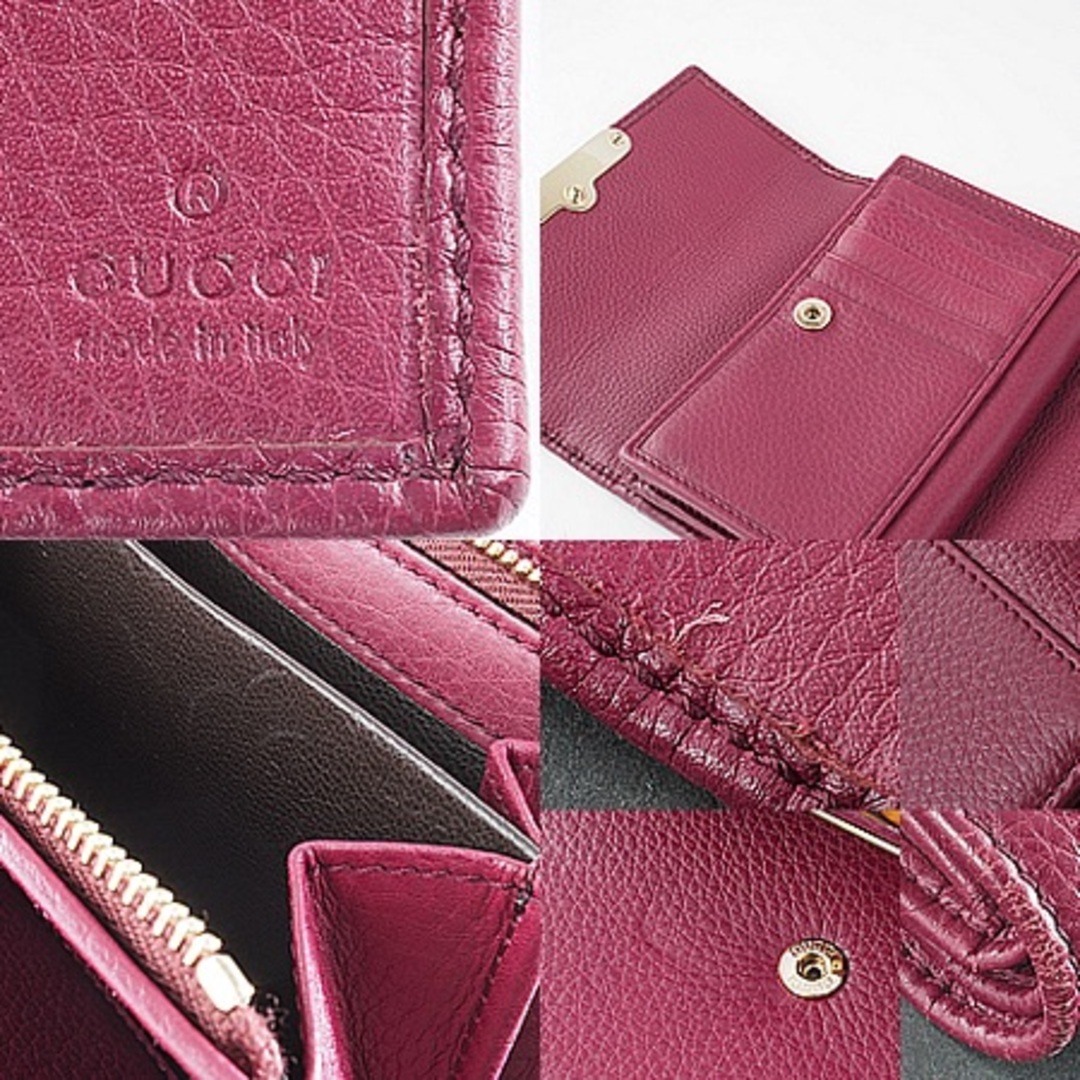 グッチ GUCCI バンブー 3つ折り財布 257017 レザー GUCCI - グッチ GUCCI バンブー 3つ折り財布 257017 レザーの