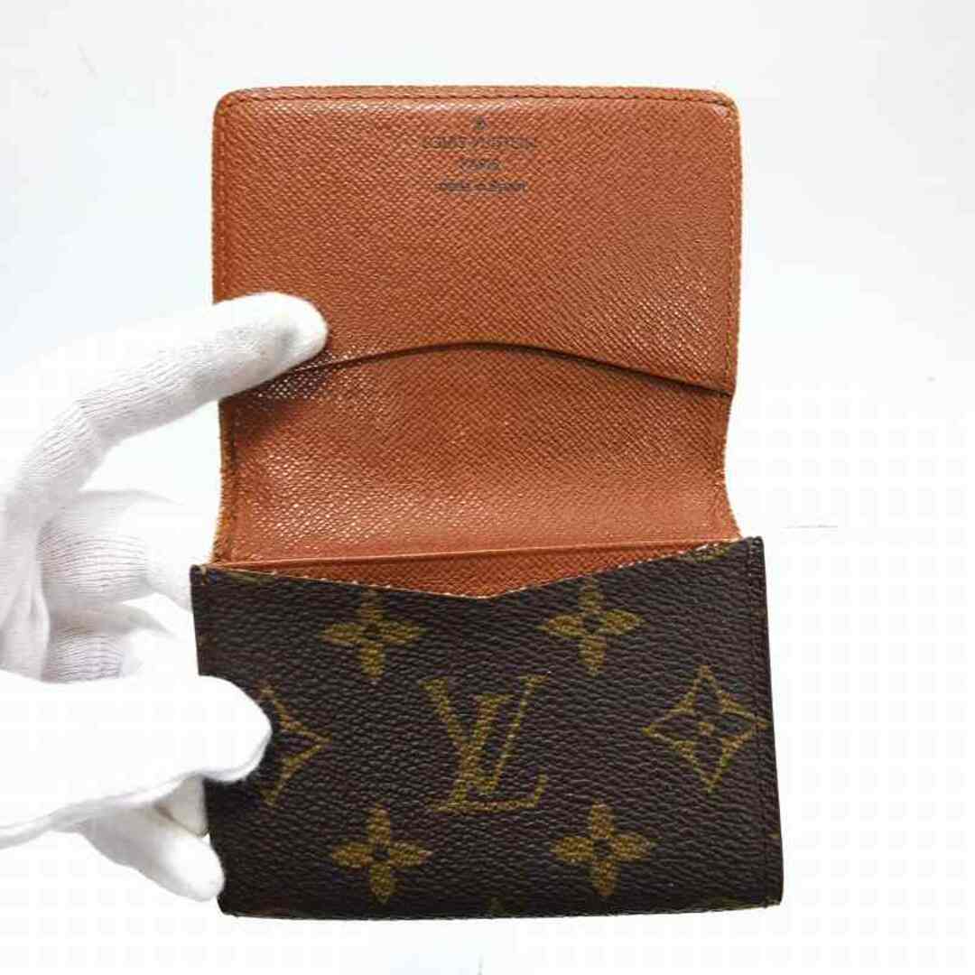 LOUIS VUITTON ルイヴィトン アンヴェロップ カルト ドゥ ヴィジット M62920 モノグラム カードケース 名刺入れ パスケース ケースJA-17872