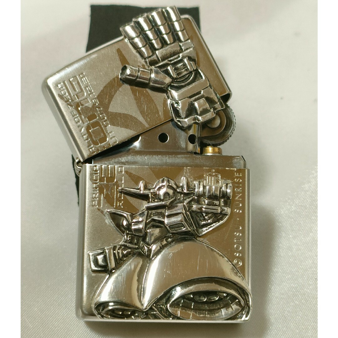 【希少】機動戦士ガンダム　ZEONE ジオング　シルバー　Zippo　C 08タバコグッズ