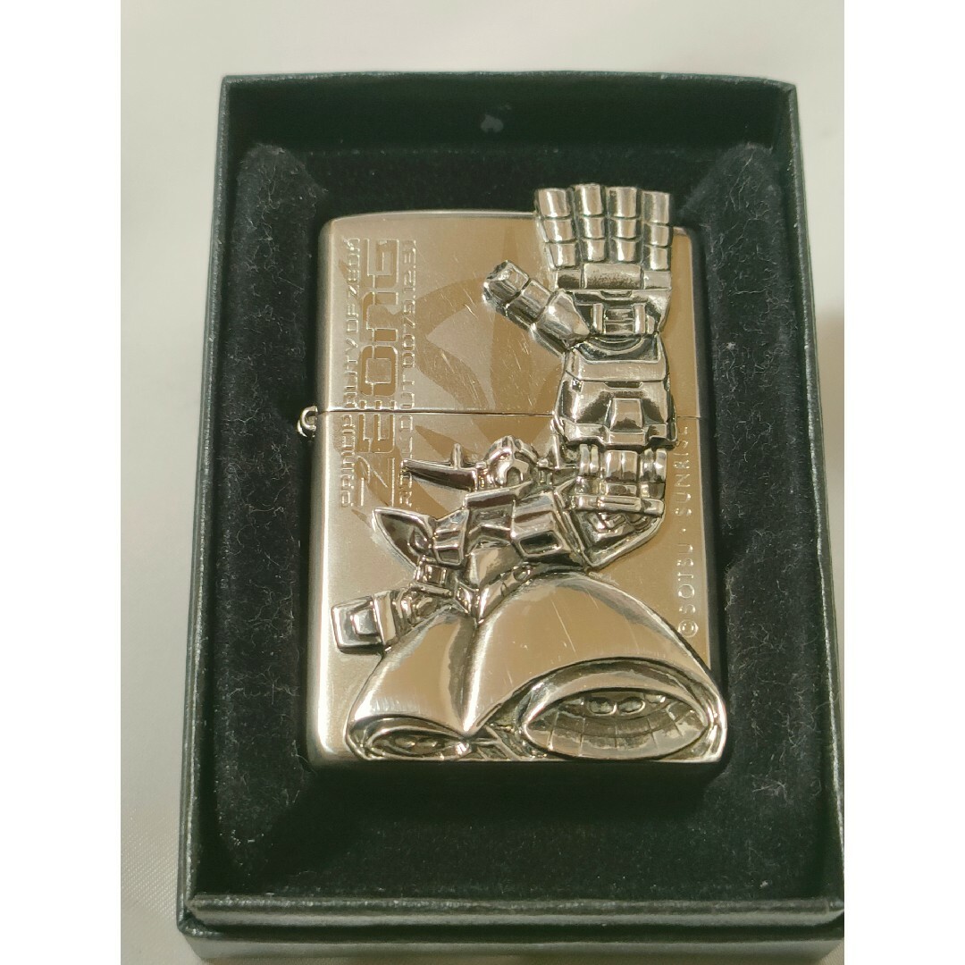 【希少】機動戦士ガンダム　ZEONE ジオング　シルバー　Zippo　C 08タバコグッズ