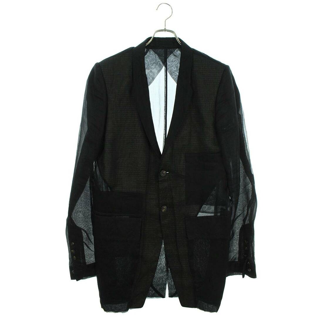 リックオウエンス  18SS  RR18S5714-Z MULTIPOCKET BLAZER マルチポケットシルクブレザージャケット メンズ 48ジャケット/アウター