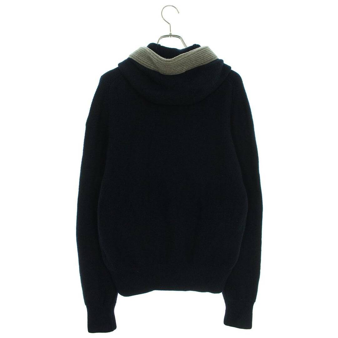 MONCLER(モンクレール)のモンクレール  MAGLIONE TRICOT CARDIGAN 袖ワッペン付きジップアップカーディガン メンズ L メンズのトップス(カーディガン)の商品写真