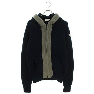 モンクレール Ｍ MAGLIA CARDIGAN カーディガン ワッペン ジップ