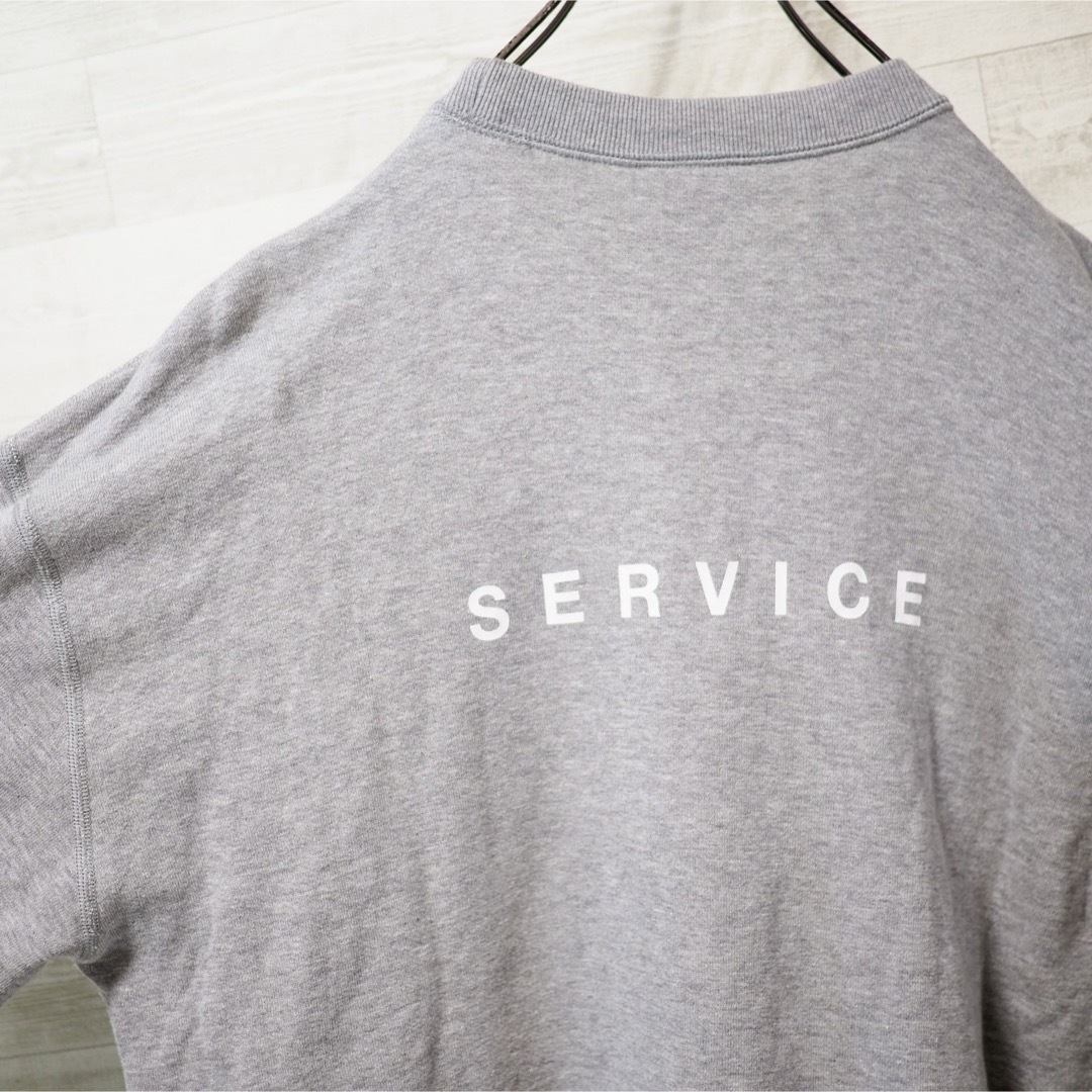 LOOPWHEELER - LOOPWHEELER×FRESHSERVICE Crew Neck-Gry/Mの通販 by