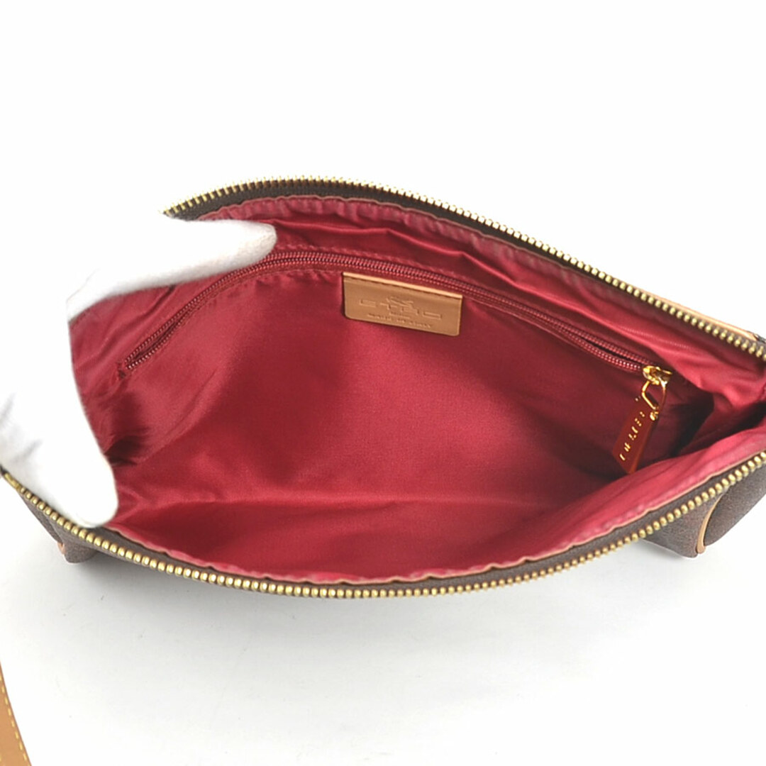 ETRO - エトロ ETRO ショルダーバッグ ペイズリー PVC/レザー マルチ