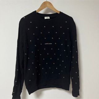 極美品 エディ期 saint laurent サンローラン スタッズ スウェット