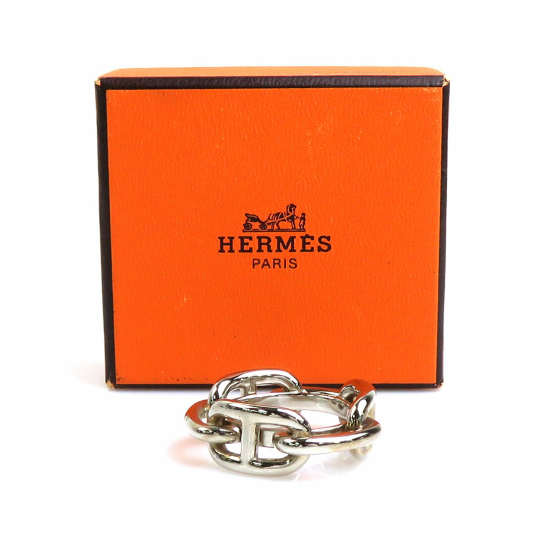 Hermes - エルメス HERMES スカーフリング シェーヌダンクル メタル