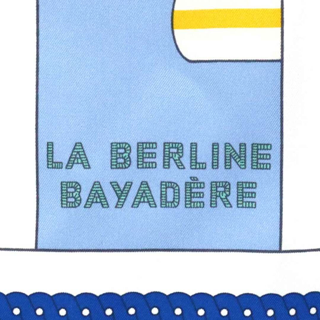 エルメス HERMES スカーフ カレ90 LA BERLINE BAYADERE シルク ホワイト/マルチカラー レディース 送料無料 e57148a 3