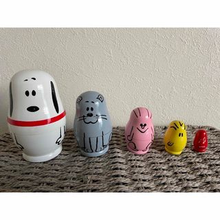 ピーナッツ(PEANUTS)のスヌーピーミュージアム　限定　マトリョーシカ　(キャラクターグッズ)