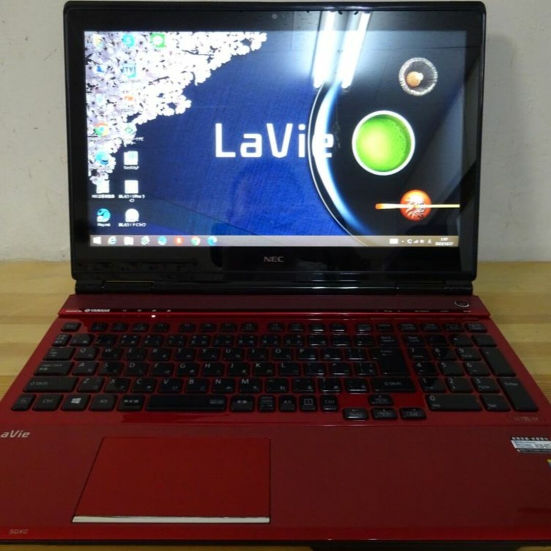 NECノートパソコン LaVie L PC-LL750MSR/中古特価良品
