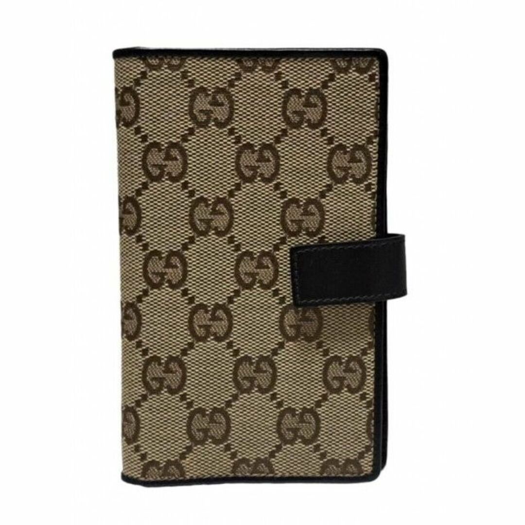 Gucci(グッチ)のグッチ 手帳カバー ＧＧ 手帳 ミニ６ システム手帳 ＧＧキャンバス ベージュ インテリア/住まい/日用品の文房具(その他)の商品写真