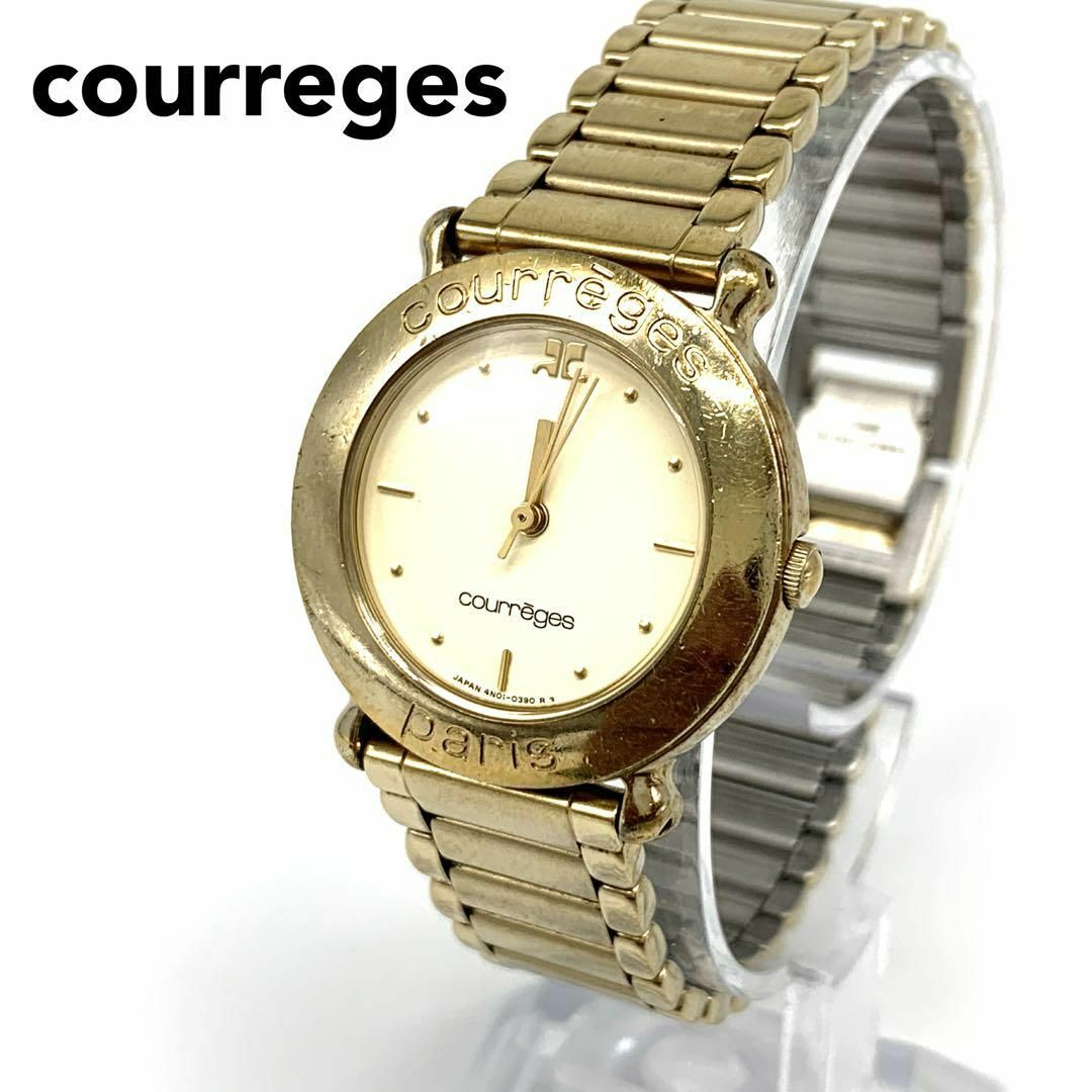 【電池交換済】courreges クレージュ レディース 腕時計 J2