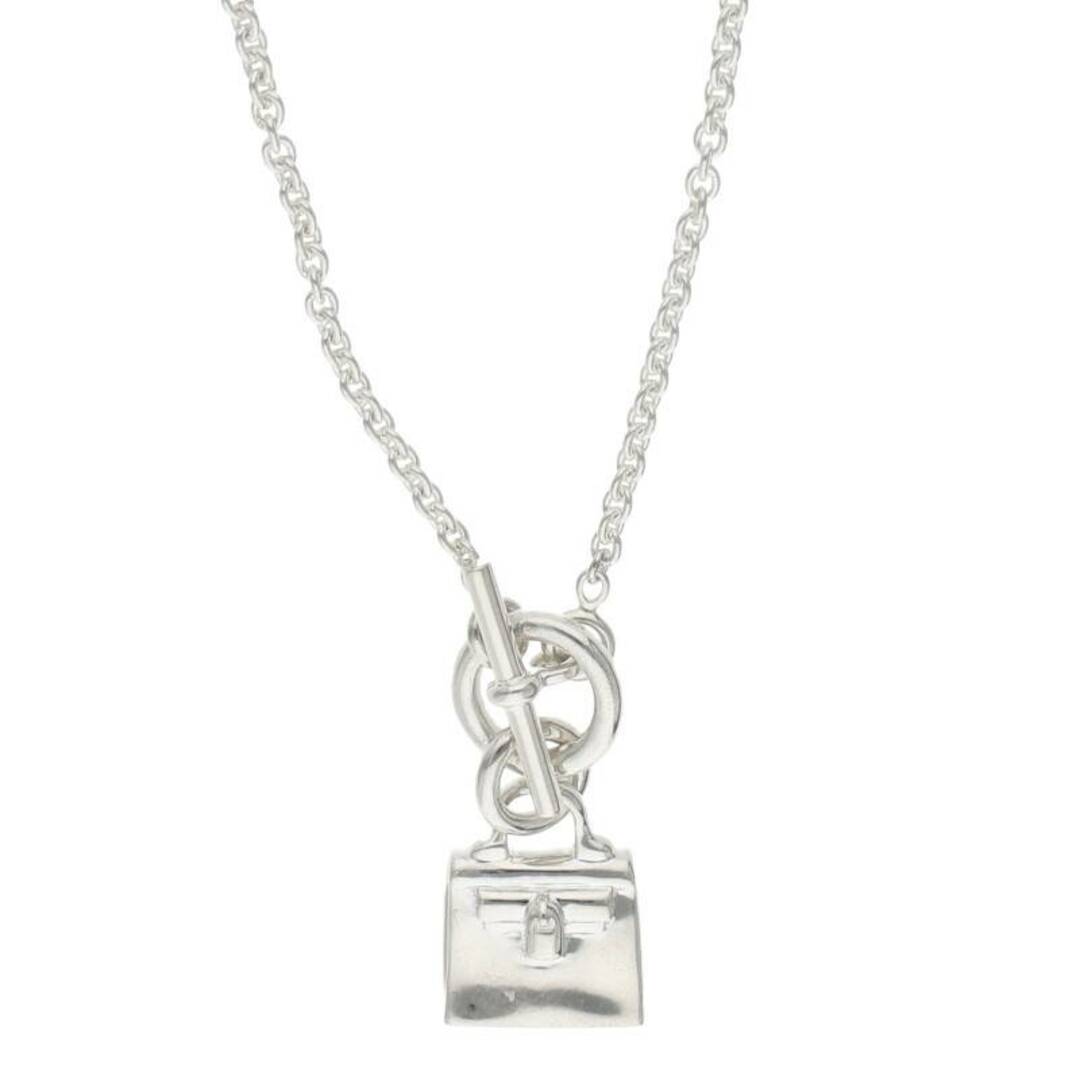 HERMES - エルメス アミュレット ケリー シルバーネックレス HERMES - エルメス アミュレット ケリー シルバーネックレス