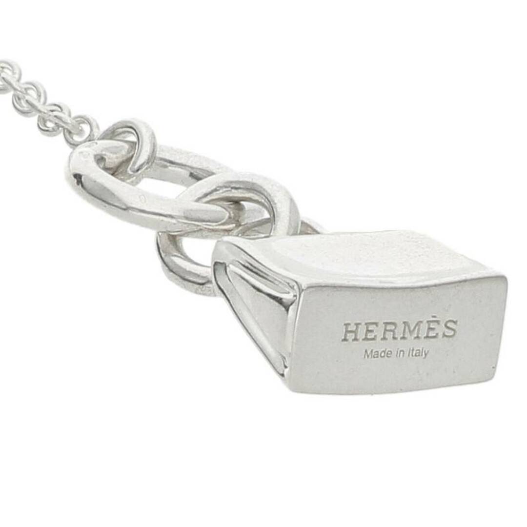 Hermes(エルメス)のエルメス  アミュレット ケリー シルバーネックレス メンズ 43cm メンズのアクセサリー(ネックレス)の商品写真