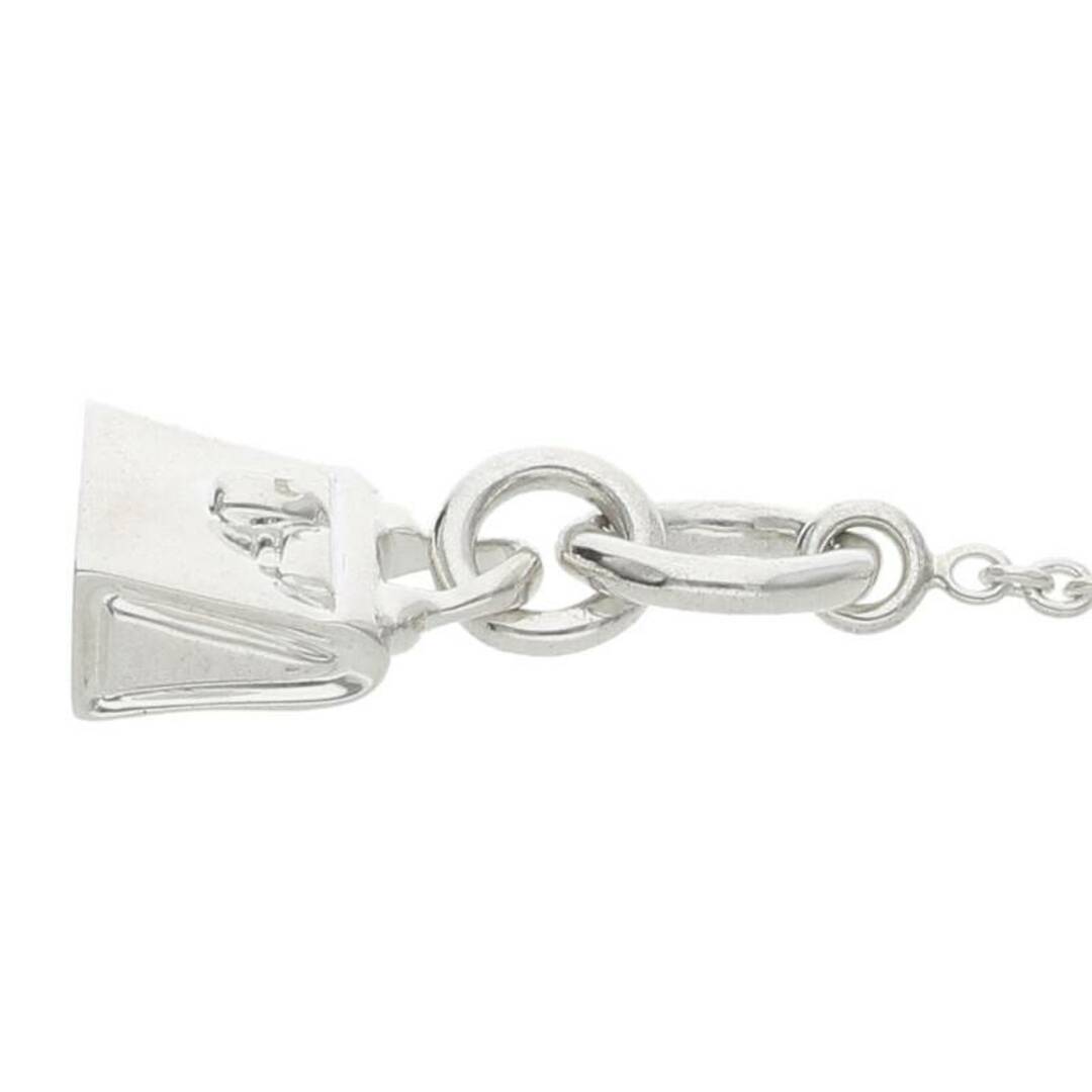 HERMES - エルメス アミュレット ケリー シルバーネックレス HERMES - エルメス アミュレット ケリー シルバーネックレス