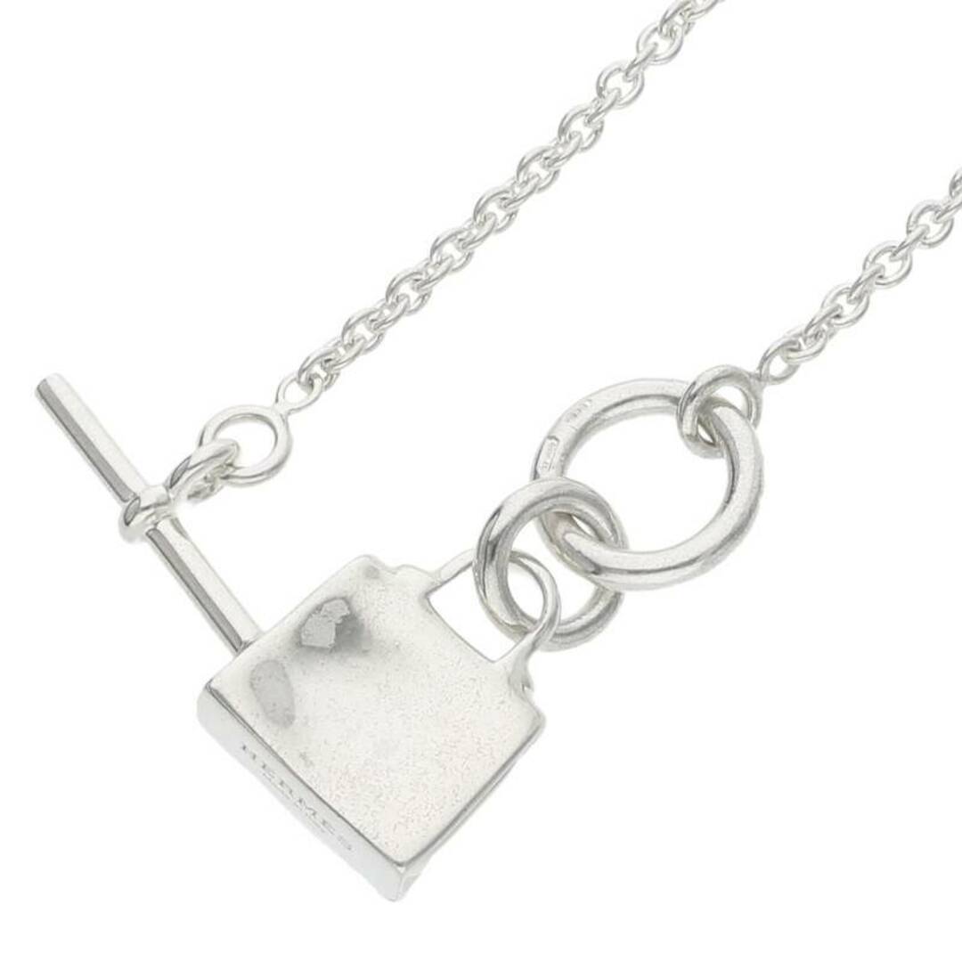 HERMES - エルメス アミュレット ケリー シルバーネックレス HERMES - エルメス アミュレット ケリー シルバーネックレス