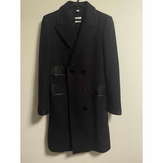 バーバリー(BURBERRY)のバーバリー　ラムスキンウールカシミヤブレンドコートUK6 IT38 US4(ロングコート)