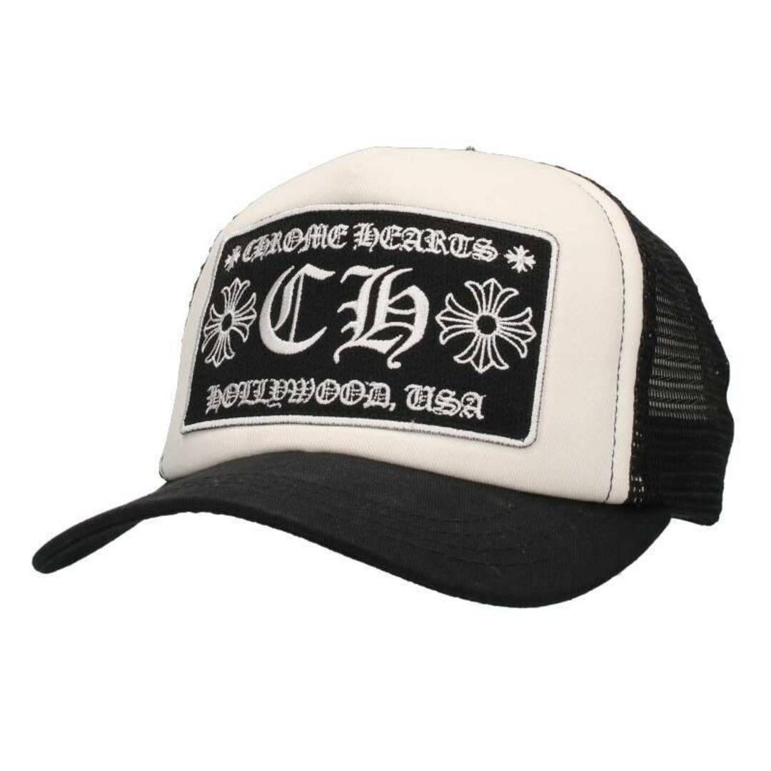 クロムハーツ TRUCKER CAP/トラッカーキャップ CHパッチクロスボール付メッシュ帽子  メンズ