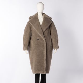 マックスマーラ(Max Mara)のマックスマーラ MAX MARA コート NUEVO テディベア アイコンコート カシミヤミックス TEDDY 2023年秋冬新作 2310160233 0007 CACHA(ロングコート)