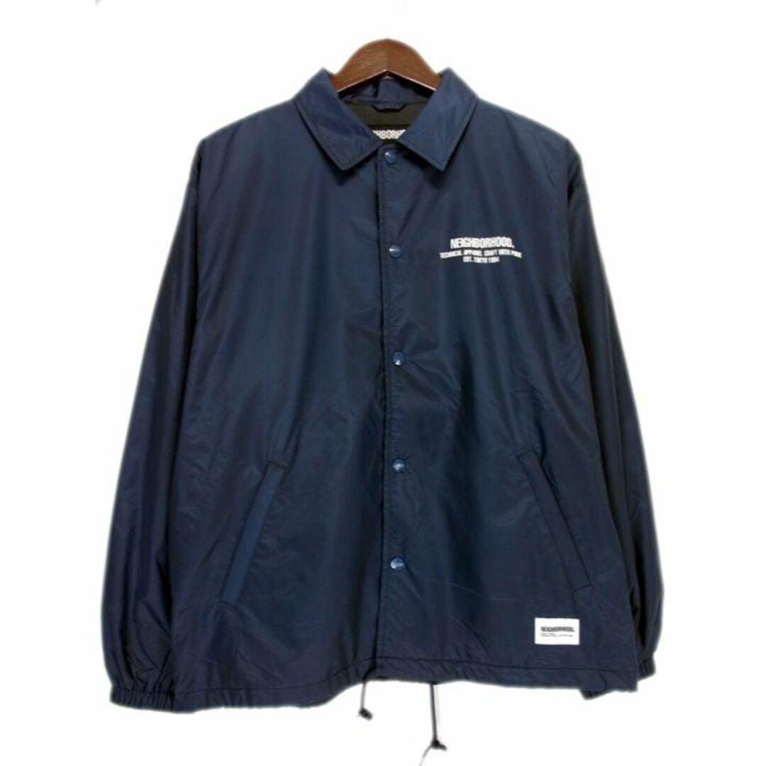 ネイバーフッド NEIGHBORHOOD ■ 23AW 【 WINDBREAKER JACKET 232TSNH JKM01 】 バック ロゴ ウィンド ブレーカー コーチ ジャケット w15942