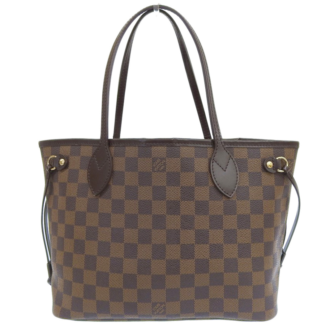 【本物保証】 超美品 ルイヴィトン LOUIS VUITTON ダミエ ネヴァーフルPM トートバッグ エベヌ N51109 軽い