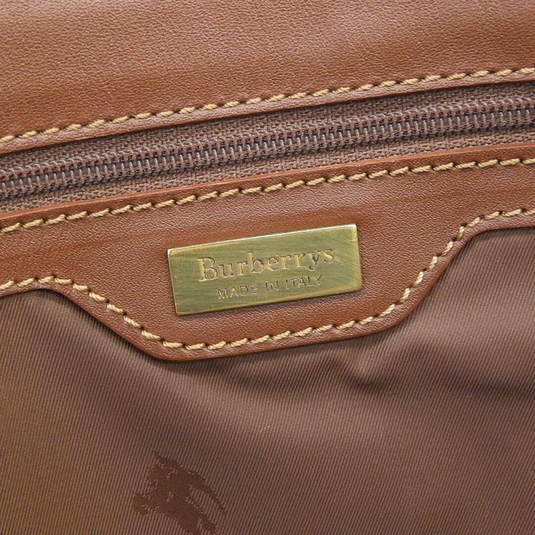 BURBERRY(バーバリー)の【本物保証】 超美品 バーバリー BURBERRY トートバッグ ベージュ系 バーバリーチェック ロゴ 大きい レディースのバッグ(トートバッグ)の商品写真