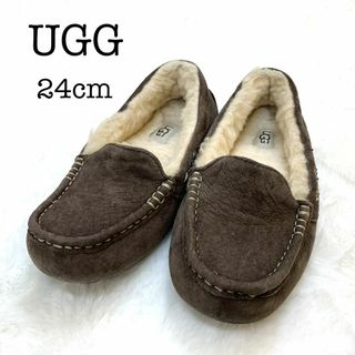 国内外の人気！ 【新品未使用品】UGG アグ モカシン ブラック モカシン