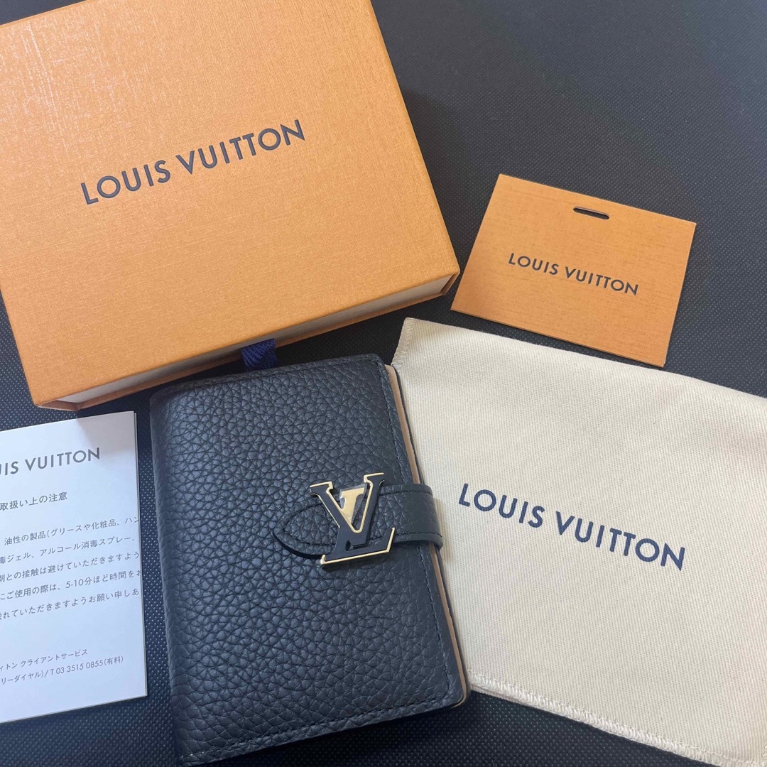 【未使用】LOUIS VUITTON CPウォレット ヴェルティカル ノアールサイズ