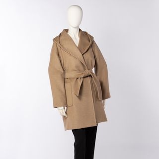 マックスマーラ(Max Mara)のマックスマーラ MAX MARA コート RIALTO リアルト ピュアキャメル フーデットコート 2023年秋冬新作 2310161833 0002 CAMMELLO(ロングコート)