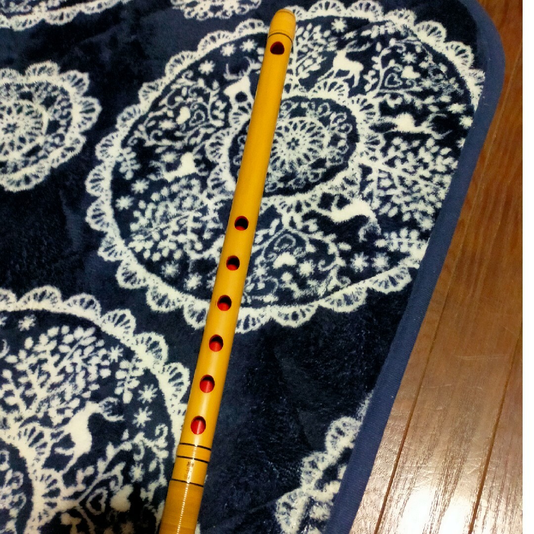 篠笛　獅子田　紫山　5本調子　古典調 楽器の和楽器(横笛)の商品写真