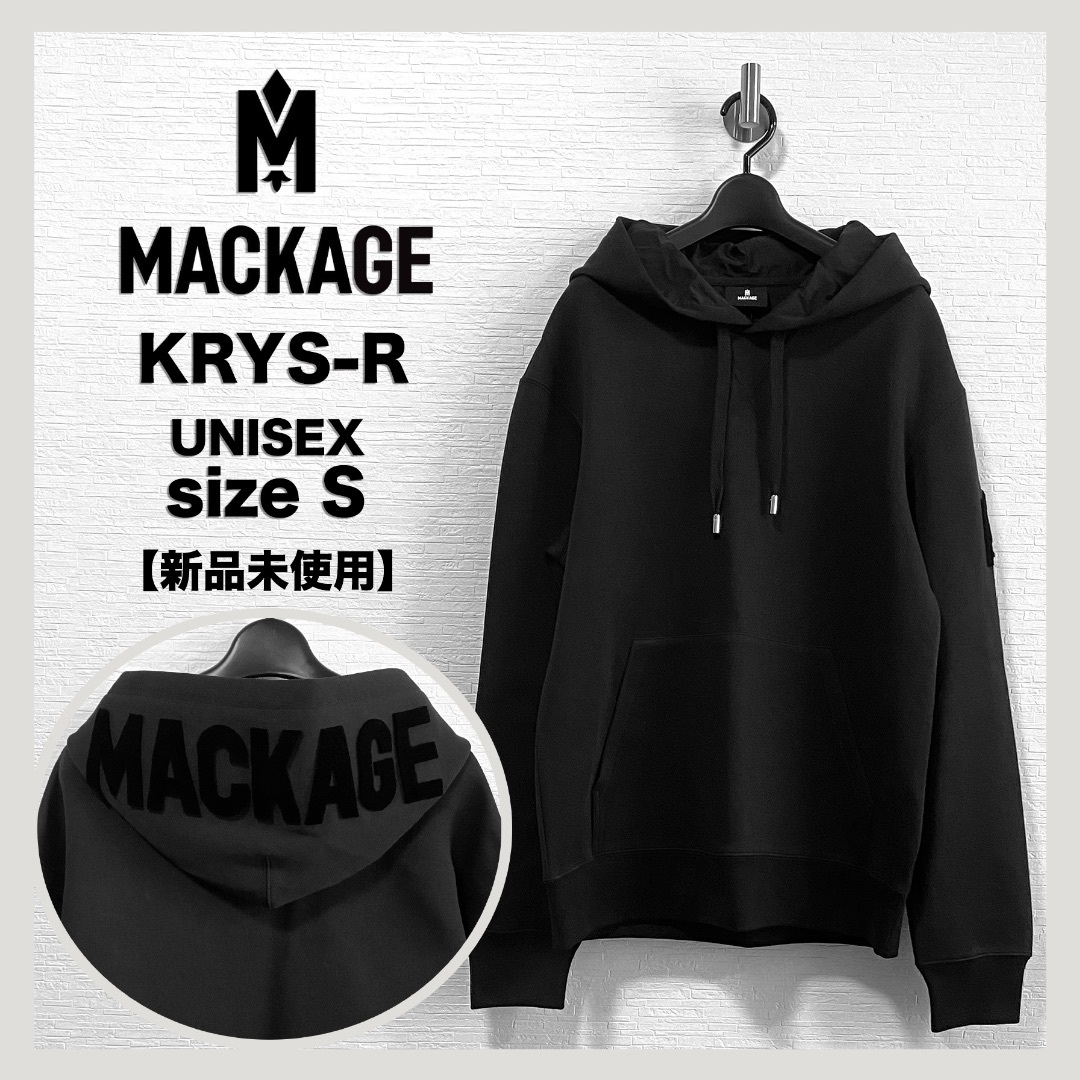 【新品】Mackage KRYS-R ユニセックス フーディー パーカー 黒 | フリマアプリ ラクマ