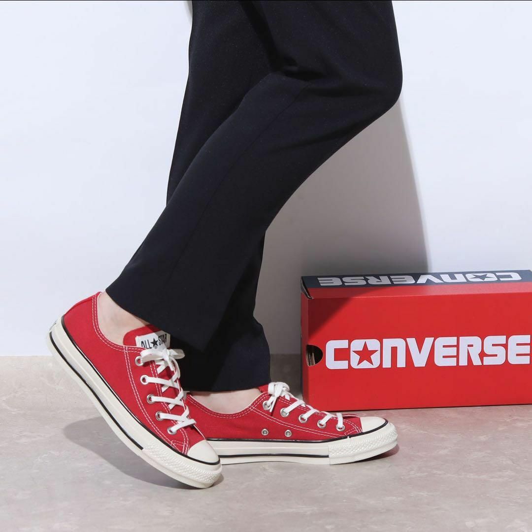 CONVERSE(コンバース)のコンバース CONVERSE オールスター（レッド）23.5cm レディースの靴/シューズ(スニーカー)の商品写真