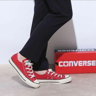 コンバース(CONVERSE)のコンバース CONVERSE オールスター（レッド）23.5cm(スニーカー)