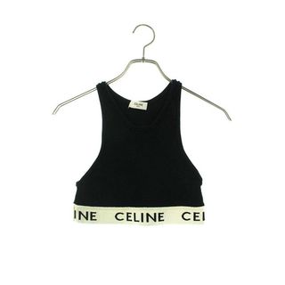 セリーヌ CELINE タンクトップ 新品  S カットソー 刺繍 馬