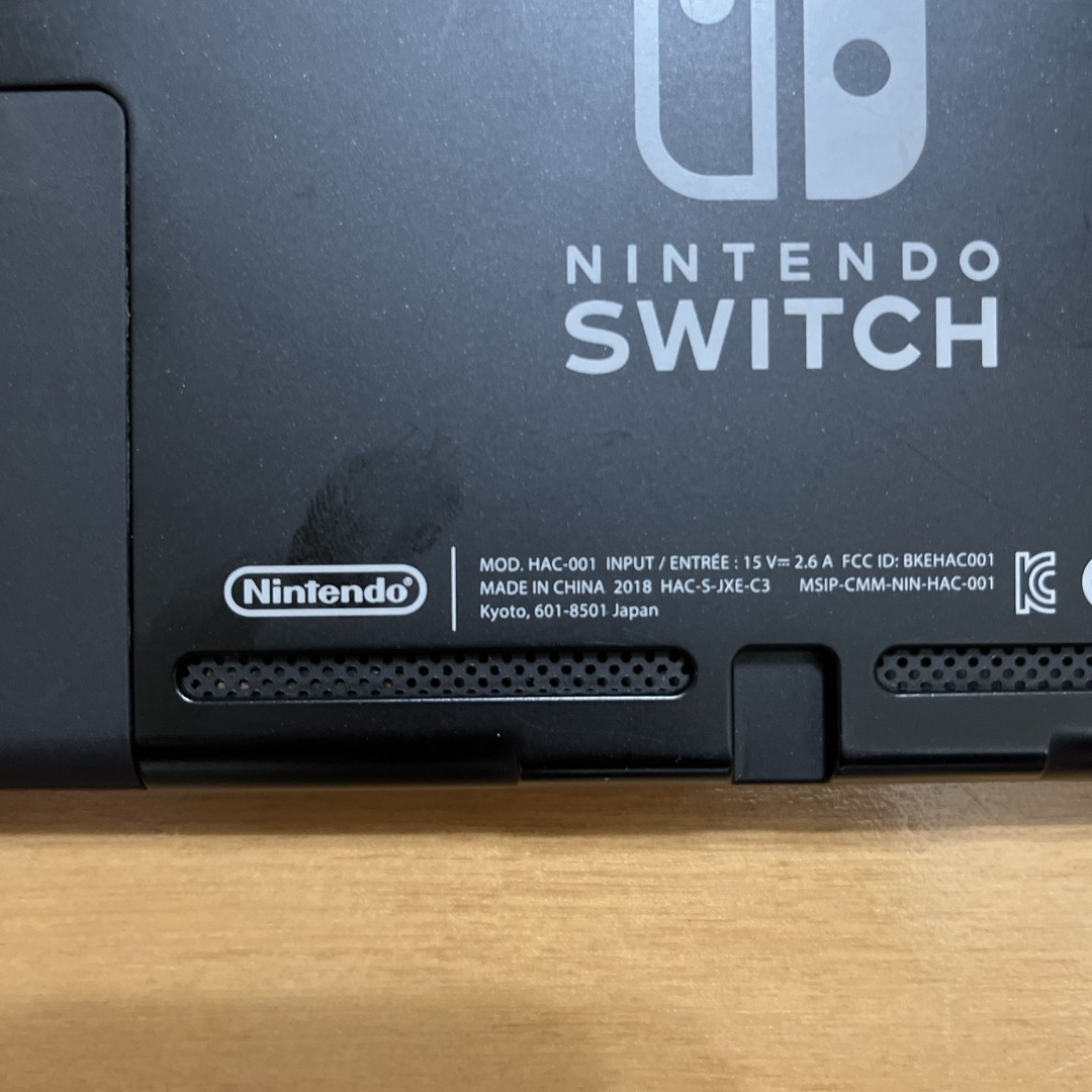 Nintendo Switch - Nintendo Switch 本体のみ 2018年モデルの通販 by