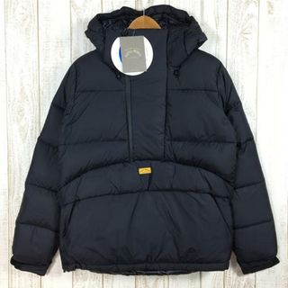 ナンガ(NANGA)のMENs S  ナンガ × NATAL DESIGN × LIST トリプルネーム コラボ プルオーバー ダウン ジャケット Pullover Down Jacket ネイタルデザイン リスト NANGA ND-OS-048 Black ブラック系(その他)