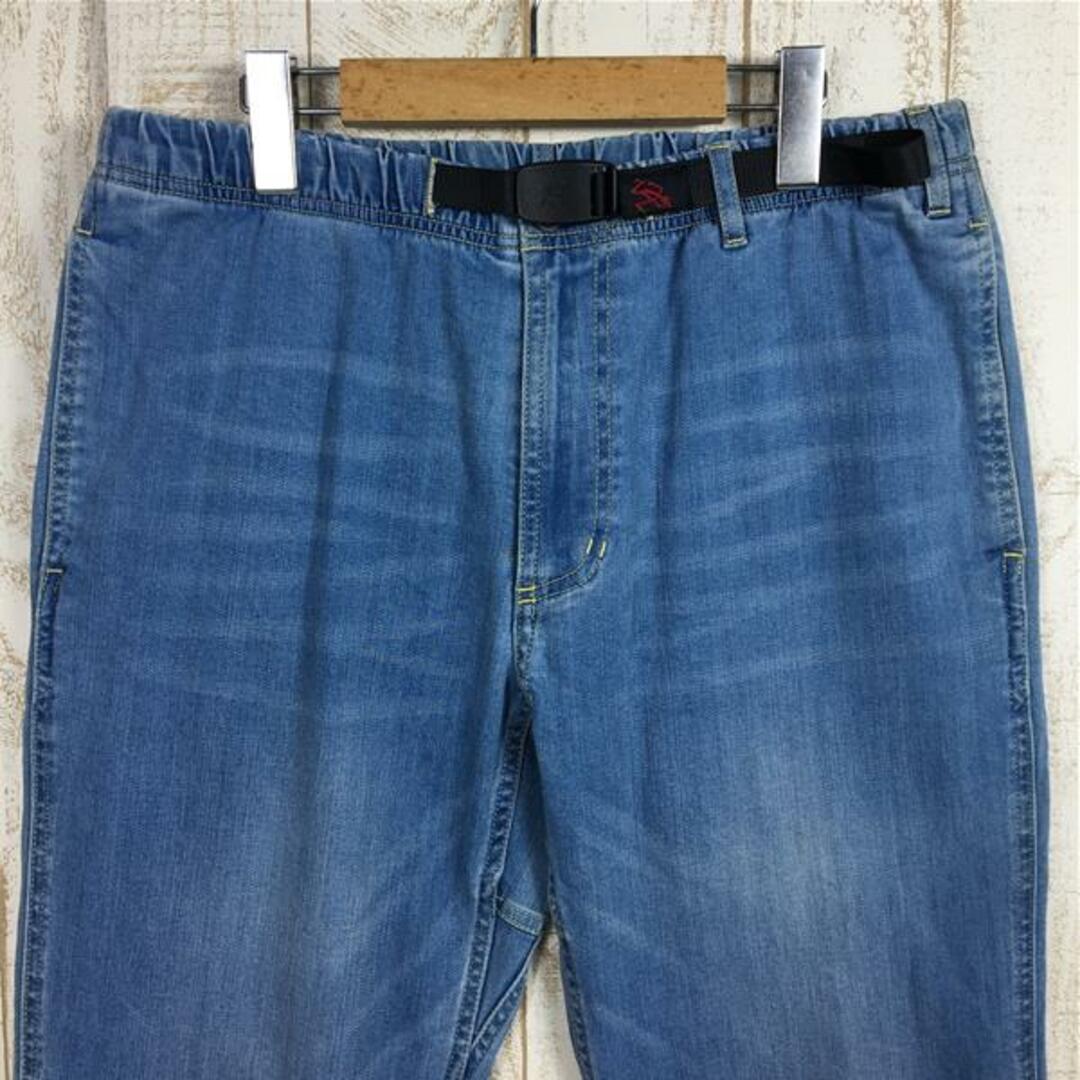 GRAMICCI(グラミチ)のMENs L  グラミチ デニム ストレッチ パンツ DENIM ST PANTS クライミングパンツ ジーンズ イージーパンツ GRAMICCI 2011-DEJ ブルー系 メンズのメンズ その他(その他)の商品写真