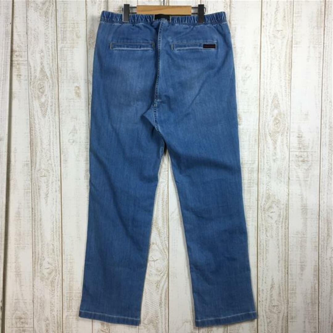 MENs L  グラミチ デニム ストレッチ パンツ DENIM ST PANTS クライミングパンツ ジーンズ イージーパンツ GRAMICCI 2011-DEJ ブルー系無褪色