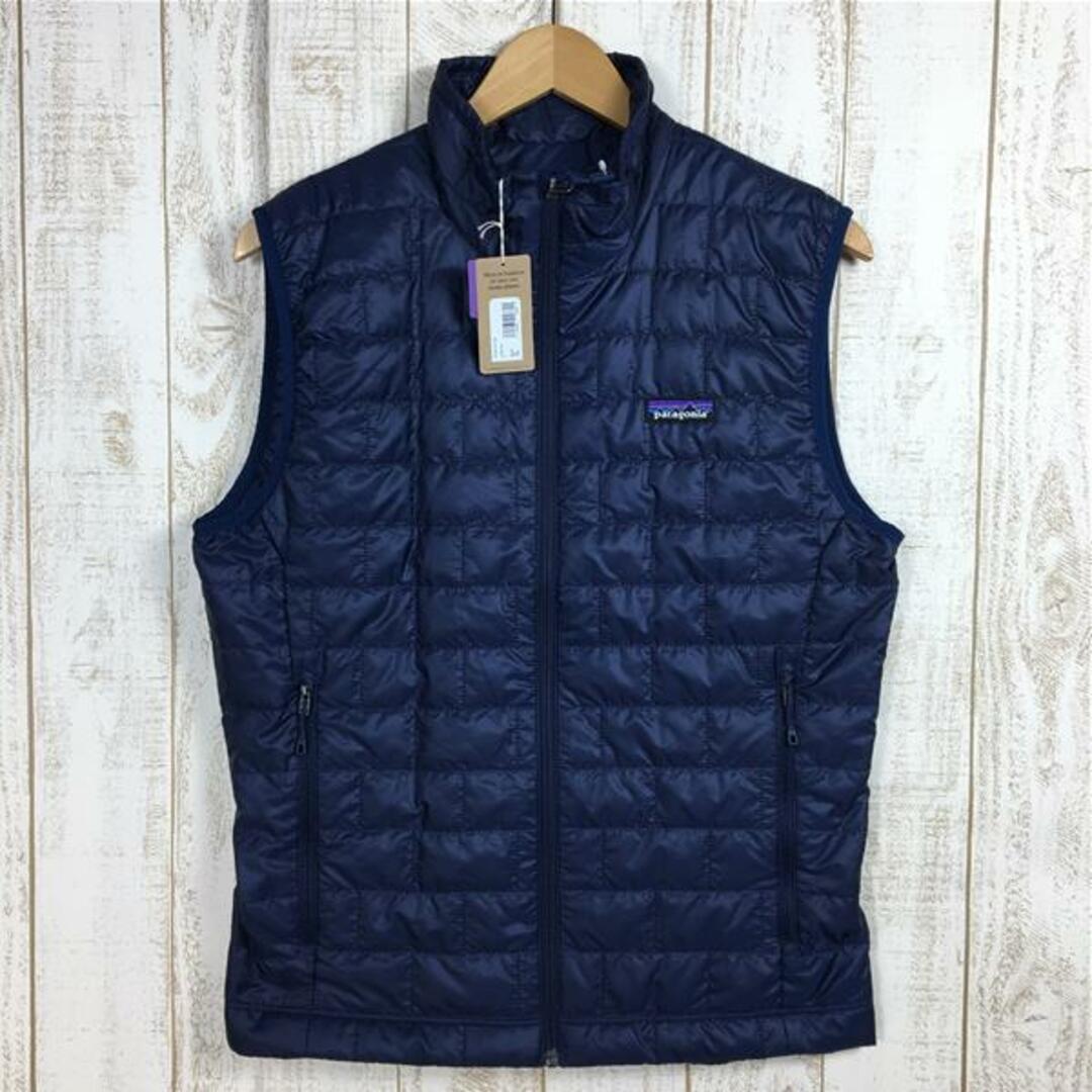 MENs S  パタゴニア ナノパフ ベスト NANO PUFF VEST プリマロフト ゴールド インサレーション PATAGONIA 84242 CNY Classic Navy ネイビー系