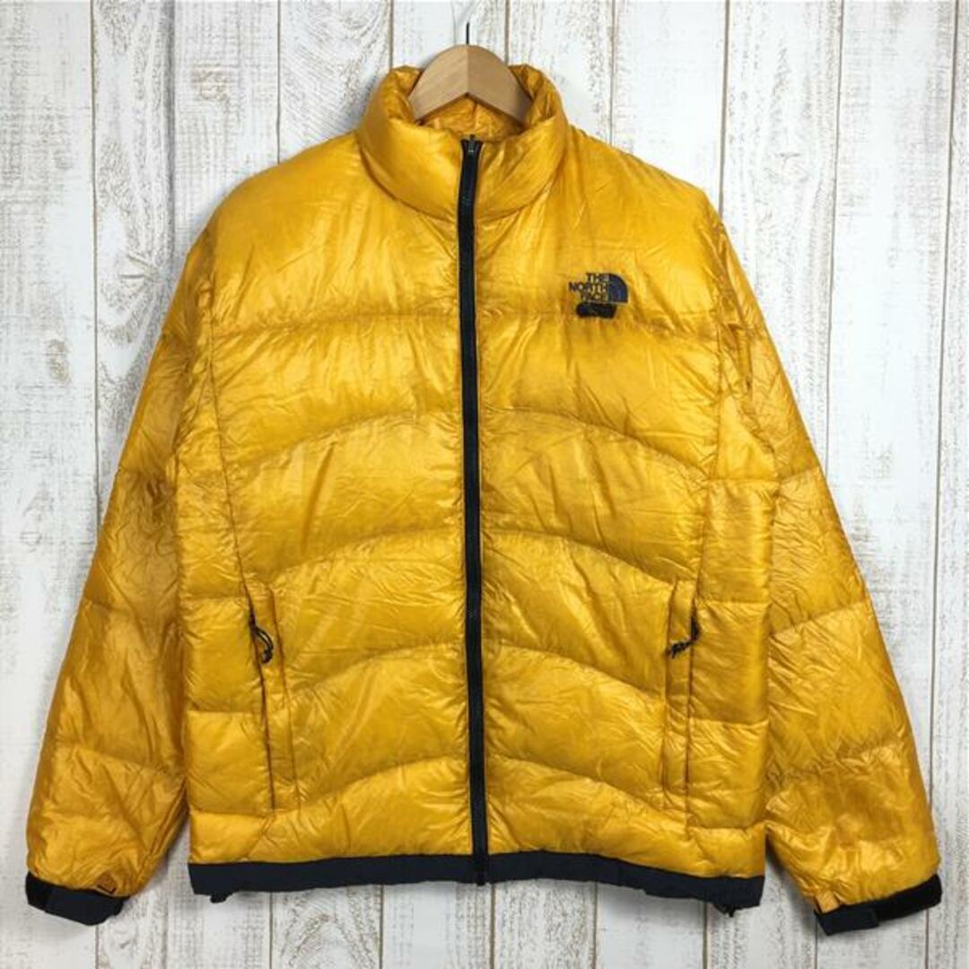 MENs L ノースフェイス アコンカグア ジャケット ACONCAGUA JACKET 光電子 ダウン NORTH FACE ND18200 イエロー系 | フリマアプリ ラクマ