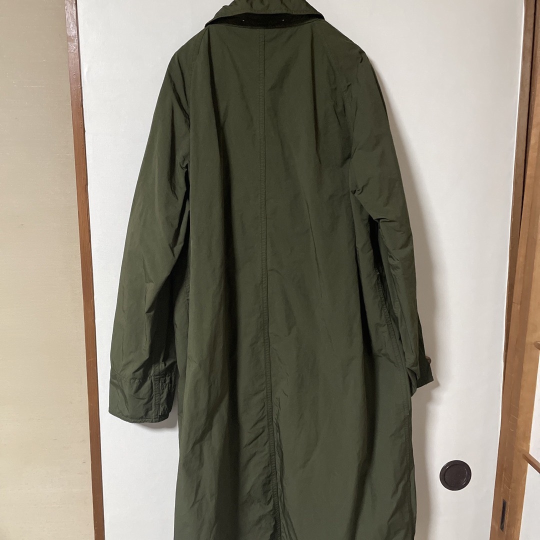 Scye(サイ)のScye サイ ガーメントダイ バルマカーン コート ステンカラーコート メンズ レディースのジャケット/アウター(ロングコート)の商品写真