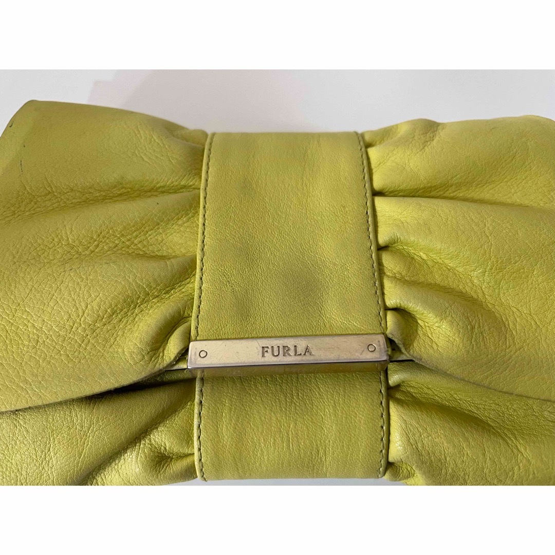 Furla(フルラ)のフルラ　クラッチバック　イエローグリーン レディースのバッグ(クラッチバッグ)の商品写真