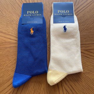 ポロラルフローレン(POLO RALPH LAUREN)の新品★ポロラルフローレン  メンズソックス　2足セット(ソックス)