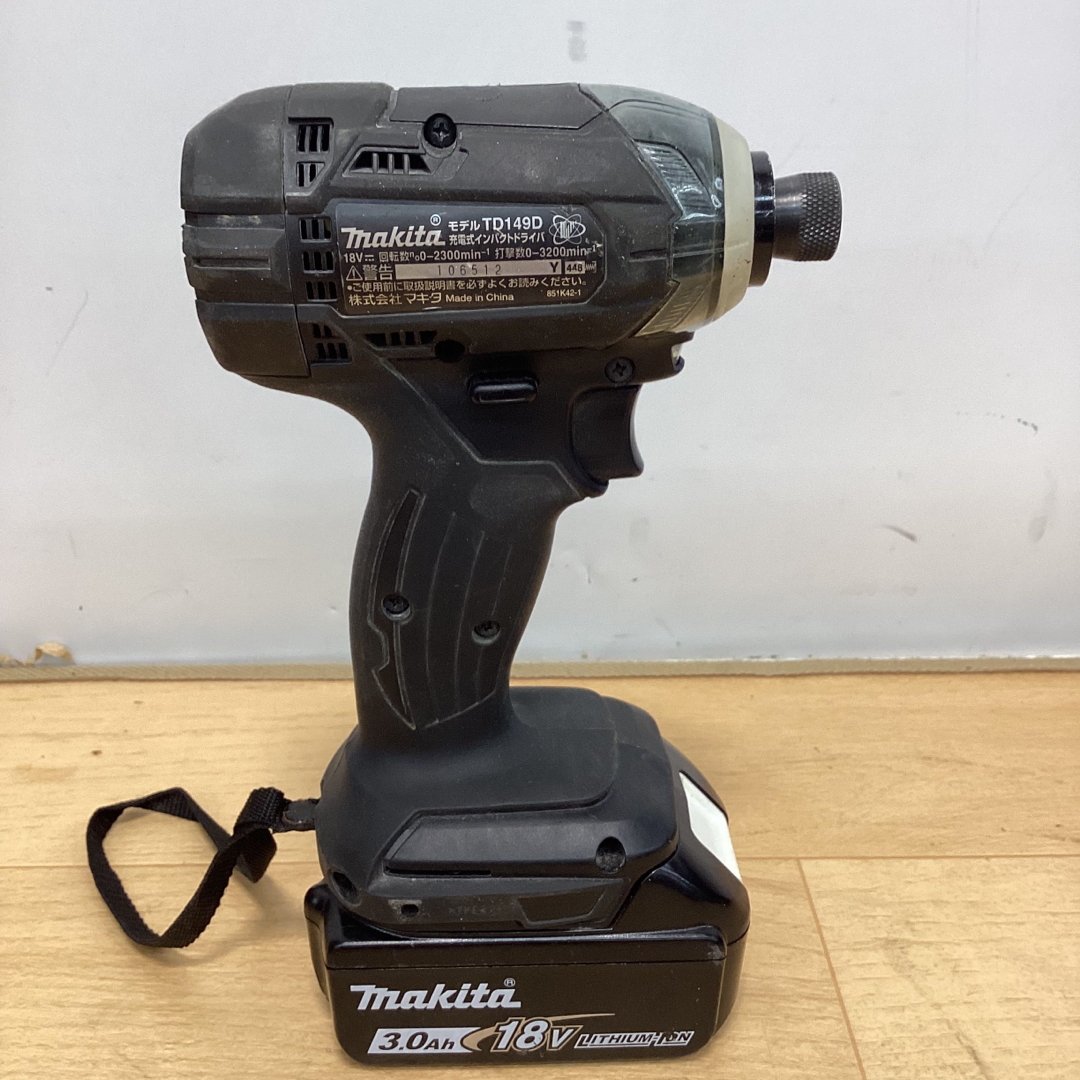 Makita - マキタ 充電式インパクトドライバ TD149DRFXBの通販 by さち